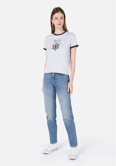 Colin's Colins Mom Fit Daralan Paça Kadın İndigo Jean Pantolon Cl1069441 Q1.v1 Dn43389 Denim Colin's Colins Mom Fit Daralan Paça Kadın İndigo Jean Pantolon Cl1069441 Q1.v1 Dn43389 Denim