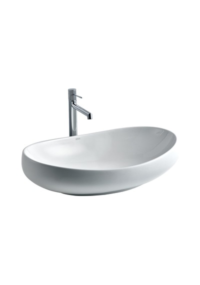 E-5257 Tezgah Üstü Porselen Lavabo Beyaz
