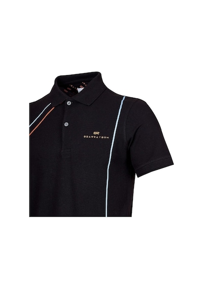 Bearraybon Erkek Polo Yaka T-Shirt-Şeffaf