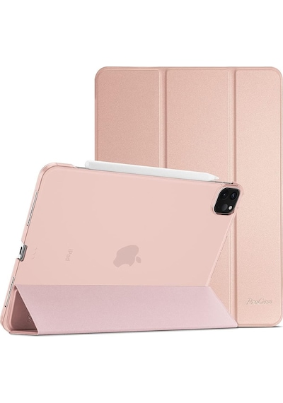 Apple Uyumlu iPad Pro 11 4./3./2./1. Nesil Kılıf PU Deri Smart Standlı Case