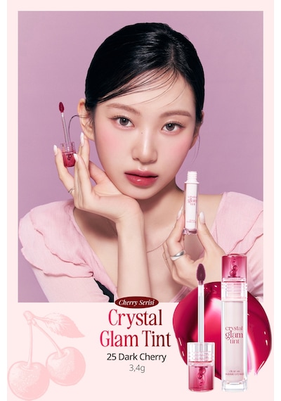 Clıo Crystal Glam Tint 25 Dark Cherry