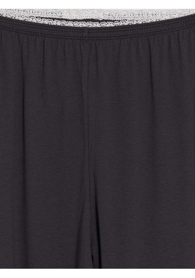 Lcw Dream Antrasit Beli Lastikli Kadın Pijama Alt