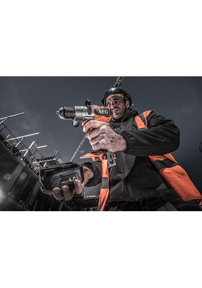 Aeg Bsb 18c3bl-402c 18v Kömürsüz Darbeli Matkap 4.0 Ah