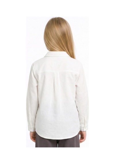 Xo Kids Kız Çocuk Gömlek 4-8 Yaş 31526 Beyaz