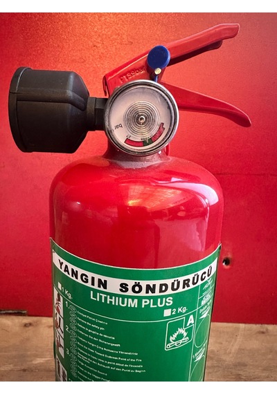 1 Kg Lıtyum Plus Elektrıklı Araç Yangın Söndürücü Dört Yıl Garantılı