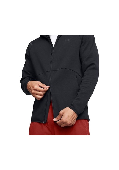 Under Armour Unstoppable Fleece Erkek Siyah Kapüşonlu Ceket