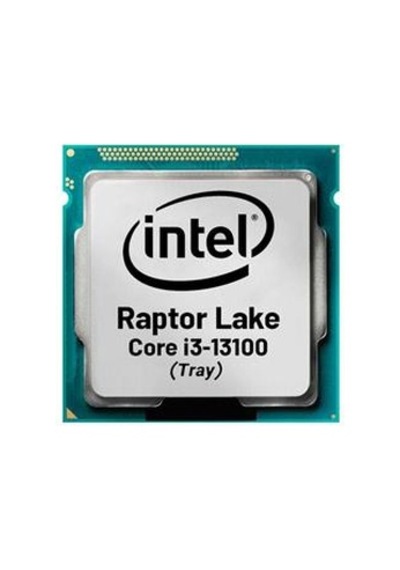 Intel Raptor Lake I3 13100 Tray 3.40ghz 4.50ghz 12mb 1700p Kutusuz İşlemci