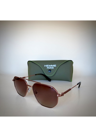 Hemme Paris He4004 C4 Unisex Güneş Gözlüğü Bakır