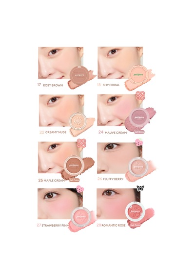 Peripera Pure Blushed Sunshine Cheek 08 Cotton Nude
