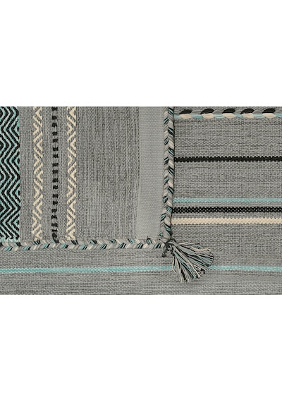 My Home Halı Trb-03 Iskandinav Pamuk Kilim El Dokuma Açık Gri Gri