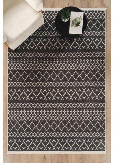 Anatolia Şönil Kilim 4003 Antrasit Siyah