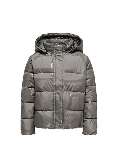 Only Kogmercedes Life Aop Puffer Çocuk Günlük Mont 15327417-december-sky Gri Gri
