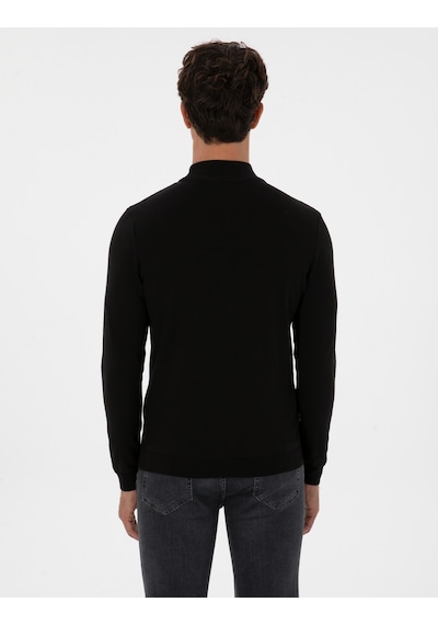 Pierre Cardin Erkek Siyah Kazak /triko 50318128-vr046 Siyah