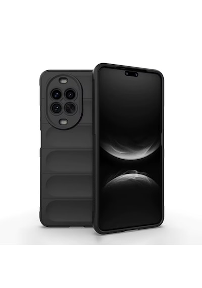 Microcase Huawei Nova 14 Pro Miami Serisi Darbeye Dayanıklı Silikon Kılıf Al3420 Siyah