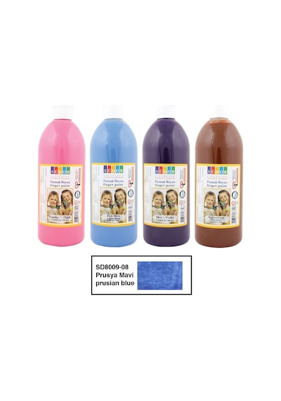 Südor Parmak Boyası 500 Ml Prusya Mavi Sd8009-08 Çok Renkli