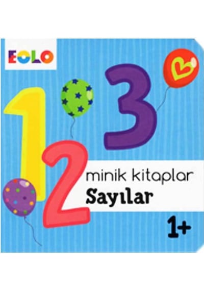 +1 Yaş Minik Kitaplar Serisi 4'Lü Kitap Seti Eolo Yayınları