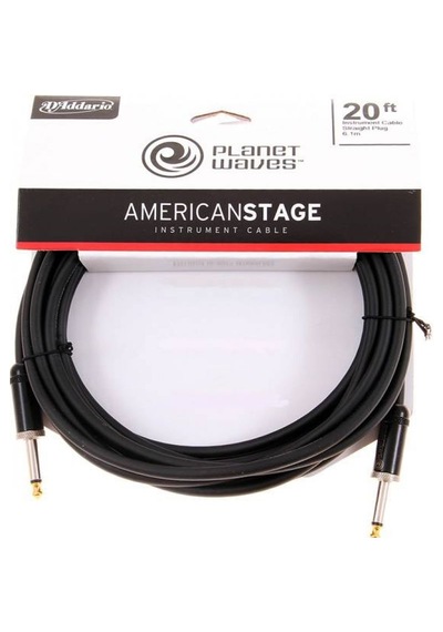 Planet Waves Pw-amsg-20 American Stage 6 Metre Enstrüman Kablosu 6,1 Mt