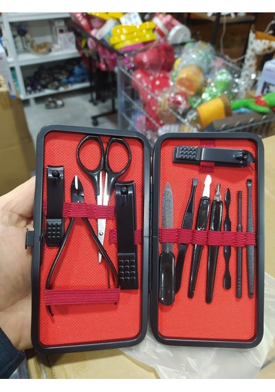 12 Adet Manikür Pedikür Seti El Ayak Tırnak Manikür Pensi Set Tır