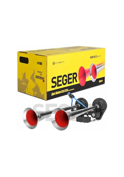 Seger 82dh Dalidali Arap Havalı Korna 12volt Krom Borulu Melodili Hızlı Yavaş Opsiyon
