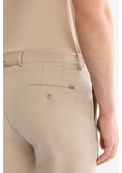 Avva Erkek Bej Beli Lastikli Viskon Karışımlı Elastan Slim Fit Chino Pantolon A61y3212 Avva Erkek Bej Beli Lastikli Viskon Karışımlı Elastan Slim Fit Chino Pantolon A61y3212