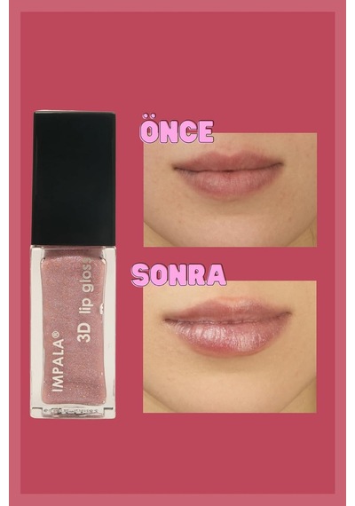 3d Lip Gloss Dudak Parlatıcı No:107 Diğer