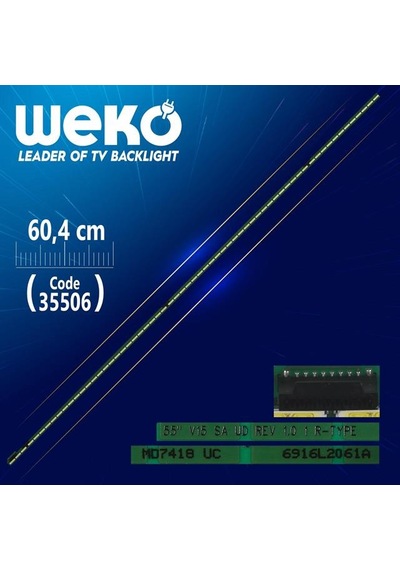 55'' V15 Sa Ud Rev 1.0 1 R-type - 63 Ledli 60.4 Cm - Wk-153 Led Tv Bar Gri