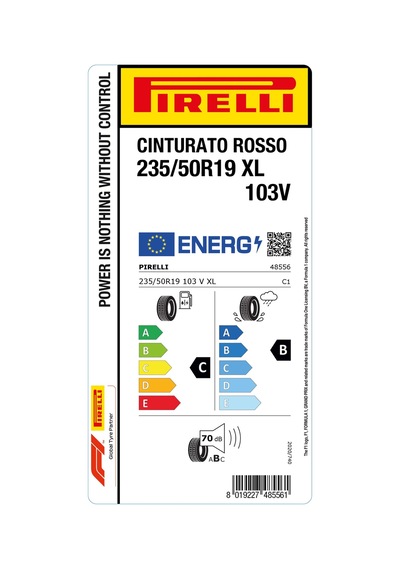 Pirelli 235/50r19 103v Xl Cınturato Rosso    Yaz Lastiği 2026