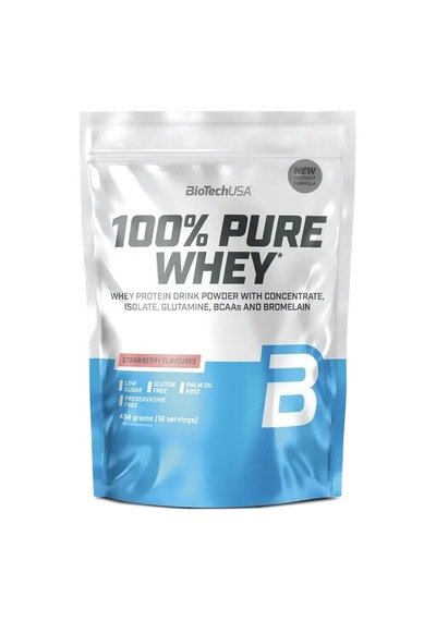 Biotechusa Pure Whey Protein 454 Gr - Çilek
