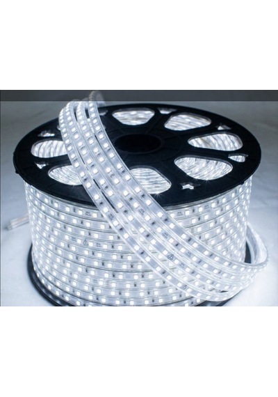 Cata 10 Çip 220v Ct-4495 Şerit Led Beyaz Işık Yapışkanlı