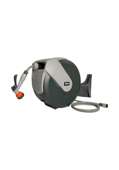 Texas 90015542 Otomatik Hortum Makarası Seti, 30 Metre, Duvar Tipi, Yaylı Sistem, Bahçe Sulama Diğer