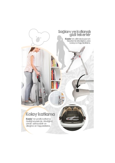 Kiwi Safe & Comfort Koala All in One Mama Sandalyesi