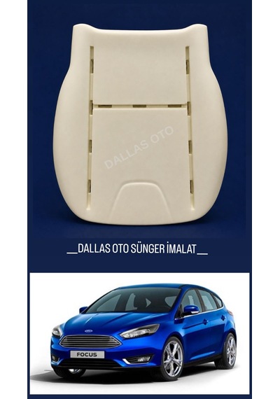 Ford Focus Uyumlu Araç Koltuk Oturak Süngeri 2011-2017 1