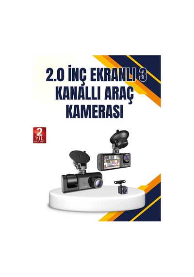 Araç - 324 - İçi Kamera Seti 170 Geniş Açı, Hareket Algılama Ve - Csmo-tex - Park Koruma
