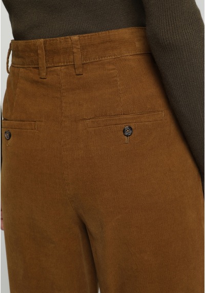 Colin's Colins Regular Fit Yüksel Bel Geniş Paça Kadın Kahverengi Pantolon Cl1081948 Q1.v1 Cml Camel
