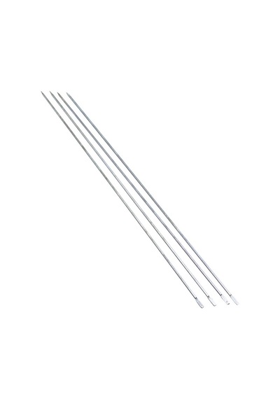 İnce Kare Kesim Metal Ciğer Ve Domates Şişi 50 Cm