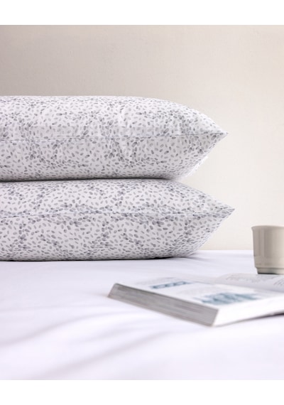 Madame Coco Octave %100 Pamuk Ranforce 2'li Yastık Kılıfı - Gri - 50x70 Cm 8684427295847 Gri