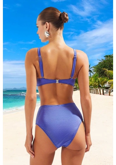 Ersefa Tasarım Bikini Takımı Uv Korumalı Ergonomik Kesim Su Sporları İçi Saks