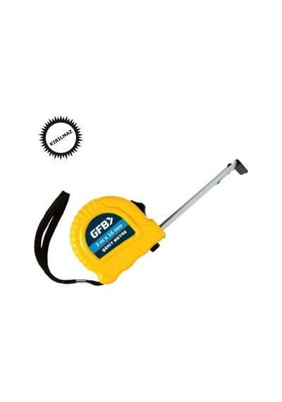 Profesyonel Şerit Metre 3 16mm 5 M Diğer