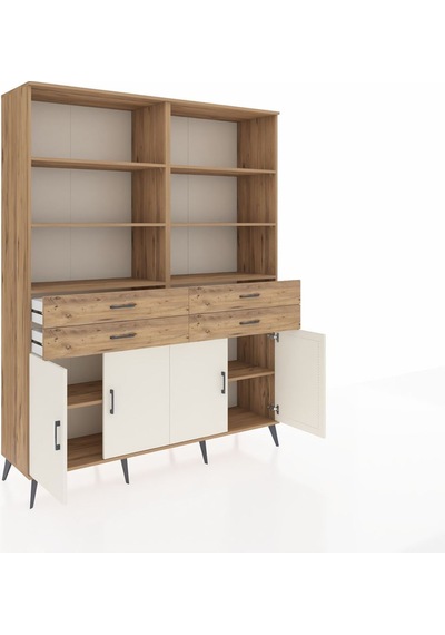 Hyperion Gardrop 8 Raflı 4 Çekmeceli 4 Kapaklı 176x44x221 Çam-aytaşı/çam Aytaşı/çam Hyperion Gardrop 8 Raflı 4 Çekmeceli 4 Kapaklı 176x44x221 Çam-aytaşı/çam Aytaşı/çam