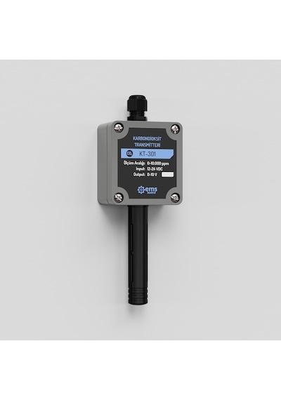 Ems Kontrol - Karbondioksit Transmitteri 0-10 V / 0-10.000 ppm