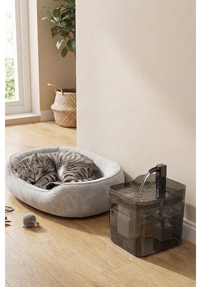 Tiny Kiwipets Kpf-10544 Evcil Hayvan Su Çeşmesi 1.5 L Hazne & Filtreli & Sessiz Çalışma