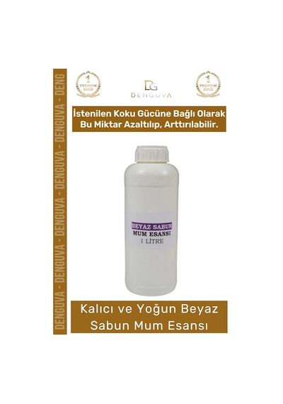 Mumesansı Yoğun Kalıcı Kaliteli Yağ Bazlı Konsantre Parafin Uyumlu Hobi Beyaz Sabun Mum Esansı 1 Lt Çok Renkli