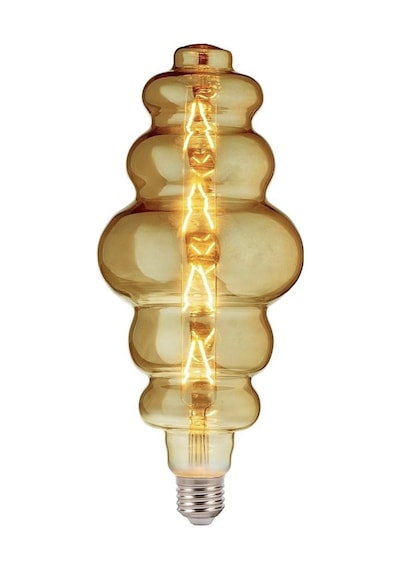Horoz 001-053-0008 Origami Büyük Led Rustik Ampul Amber 8w