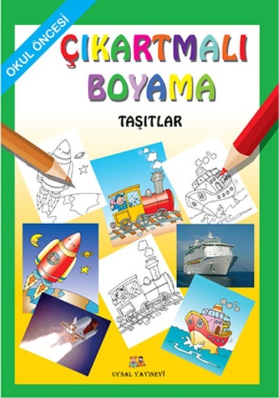 Çıkartmalı Boyama - Taşıtlar - Ramazan Fatih Uysal - Uysal Yayınevi
