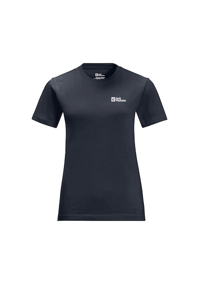 Jack Wolfskin Essentıal T W Lacivert Kadın Kısa Kol T-shirt Lacivert