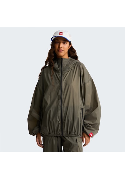 The North Face Red Box Packable Hooded Wind Erkek Yeşil Ceket Nf0a8efw21l1