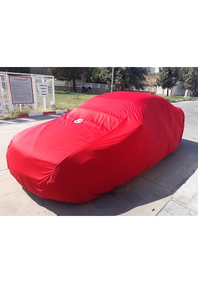 Bmw F30 Kasa Kırmızı Bmw Logolu Araç Çadırı