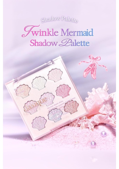 Yoğun Işıltılı Renk Seçenekleri Sunan Far Paleti Shadow Palette 34 Twinkle Mermaid Diğer