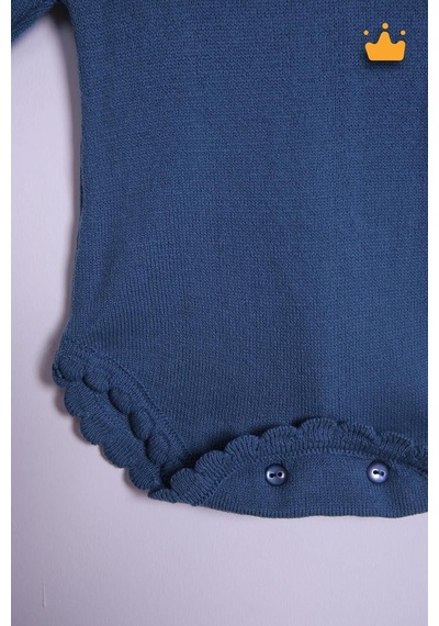 Babyhola Kız Bebek Triko Bandana Badi 2'li Set Yenidoğan Konsept Çekim Kostümü 9000 Mavi Babyhola Kız Bebek Triko Bandana Badi 2'li Set Yenidoğan Konsept Çekim Kostümü 9000 Mavi