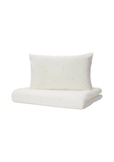 Ikea Lenast Tek Kişilik Nevresim Takımı 110 X 125 Cm Beyaz